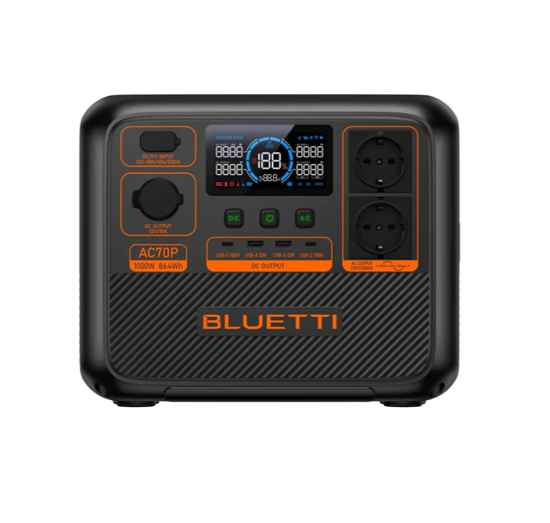 BLUETTI PREMIUM 80 (AC70P) - 864Wh / 1000W